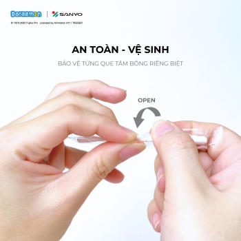 TĂM BÔNG DORAEMON TIÊU CHUẨN - DR02