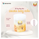 Tăm bông kháng khuẩn SAKURA BABY Xoắn TB12