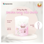 Tăm bông kháng khuẩn SAKURA BABY TB02